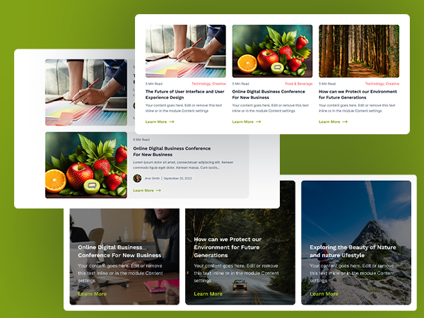 Advance Blog Listing